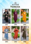 Samyaa By Mittoo Viscose Weaving Kurti With Bottom Exporters In India
